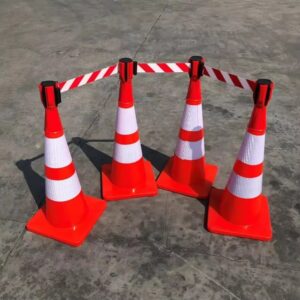 Alternative view of เทปกั้นกรวยจราจร Traffic cone tape