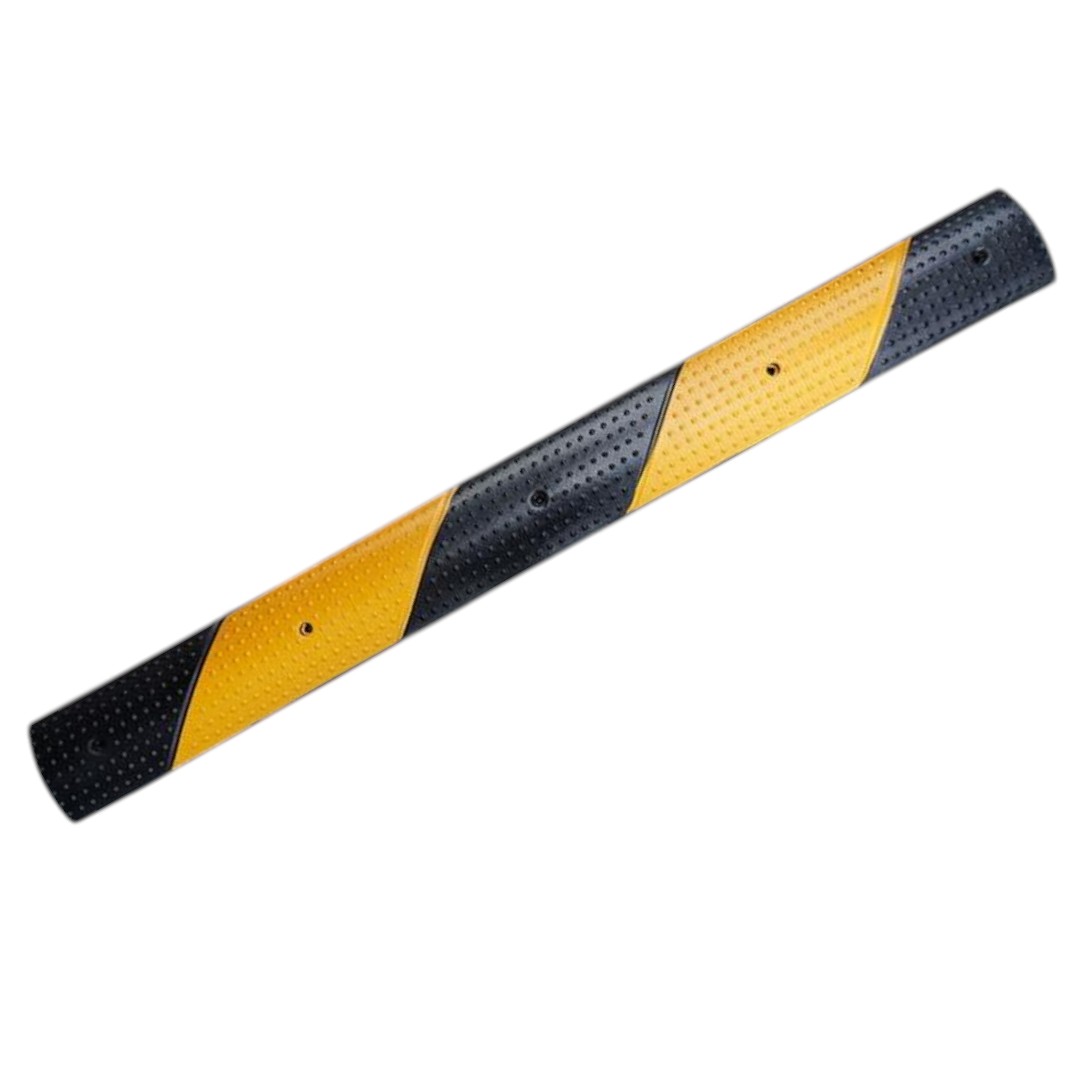 ยางเส้นสะเทือนชะลอความเร็ว 10x100x2 cm. Speed Bump