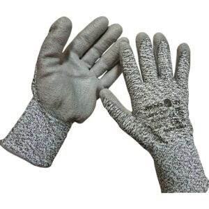 ถุงมือกันบาดเคลือบPU Cut Resistant Gloves Level 5