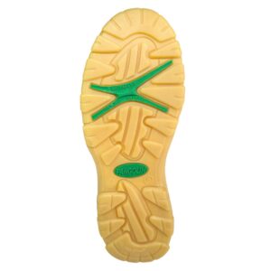 Alternative view of รองเท้านิรภัยหุ้มส้นสีขาว (พื้นยาง) Full Grain Low Cut Shoes Cementing