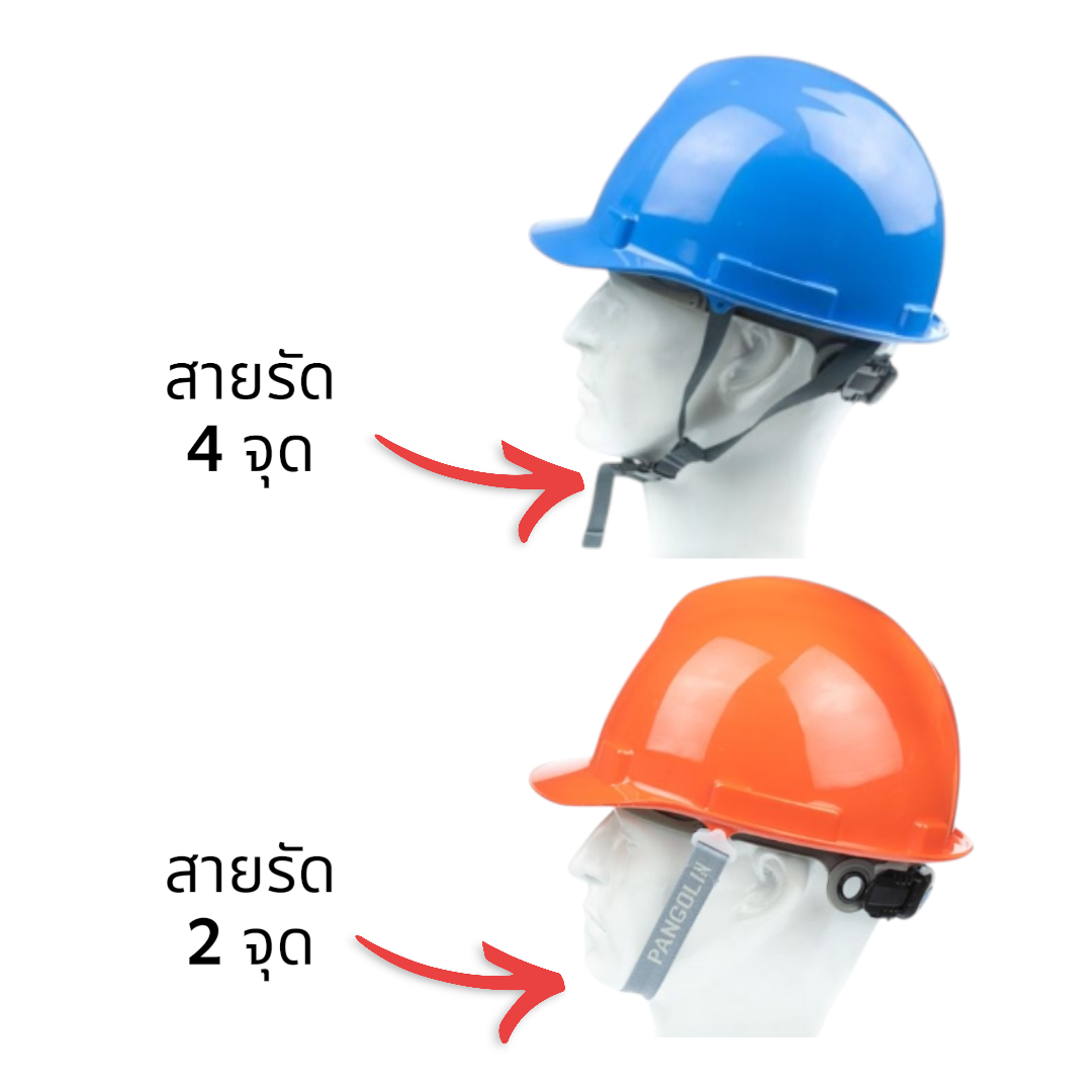 หมวกนิรภัย รองใน6จุด (Pangolin) SAFETY HELMET - Image 4