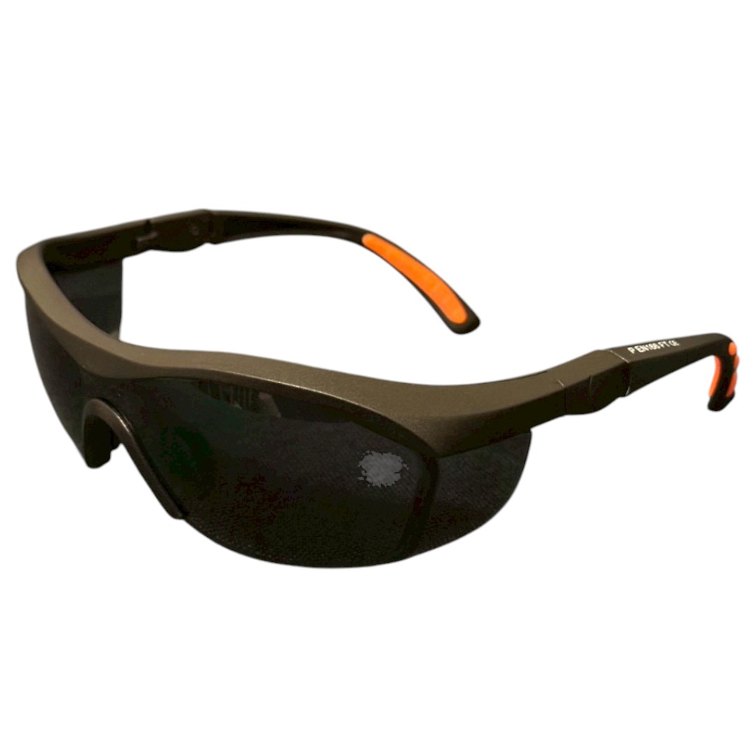 แว่นตานิรภัยเลนส์เทา Safety Spectacles Gray Lenses