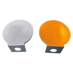 เป้าสะท้อนแสง ทรงวงกลม | Round Barrier Reflector