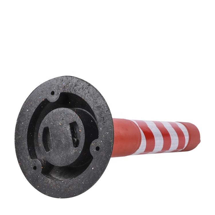 เสาล้มลุกPE ฐานยางเพิ่มน้ำหนัก - Image 3