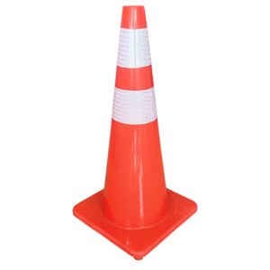 กรวยจราจร สีส้ม PVC | Traffic Cone Orange (PVC)