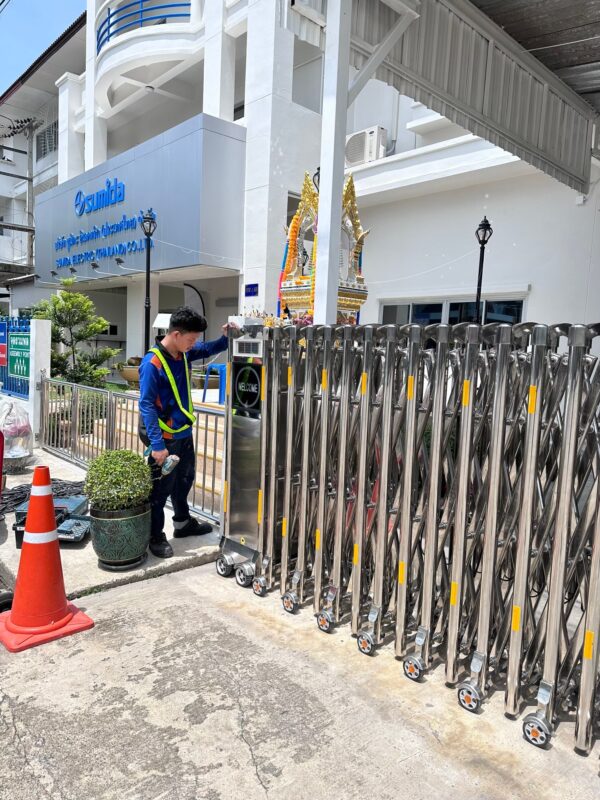 แผงกั้นยืดหดได้Automatic สแตนเลส เกรด304 - Image 7