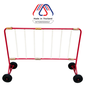 แผงกั้นจราจร (แบบมีล้อ) | Steel Traffic Barrier