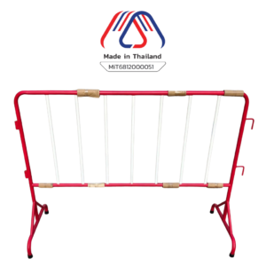 แผงกั้นจราจร (แบบไม่มีล้อ) Steel Traffic Barrier