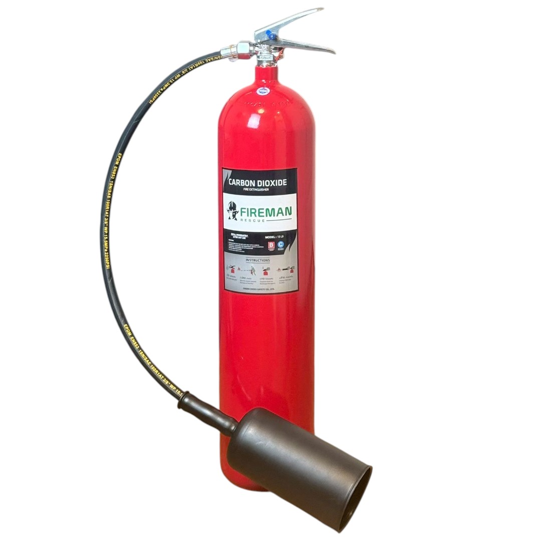 ถังดับเพลิงก๊าซคาร์บอนไดออกไซด์ | Carbon Dioxide Fire Extinguisher