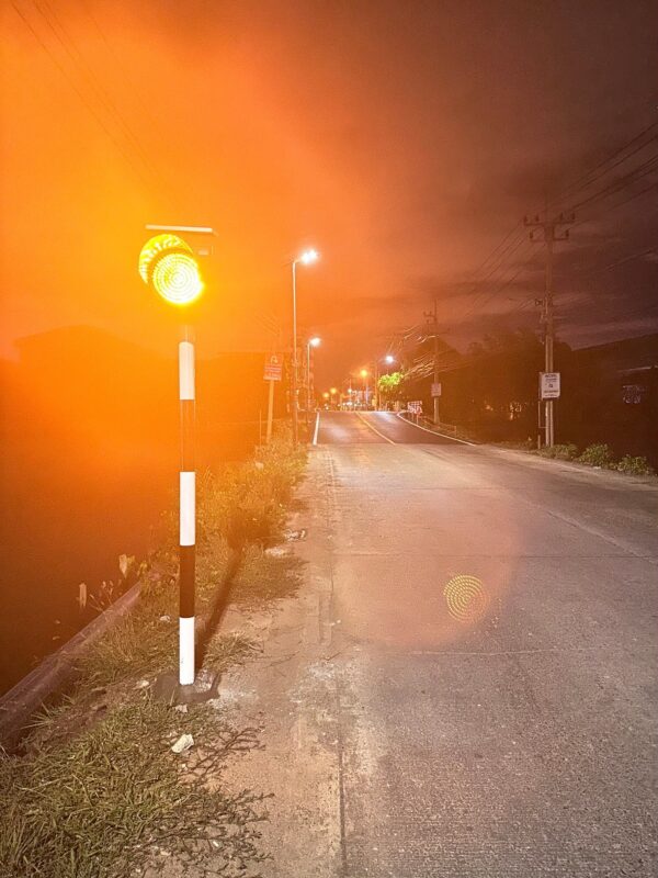 ไฟกระพริบSolarCell ขนาด 300 mm. - Image 3