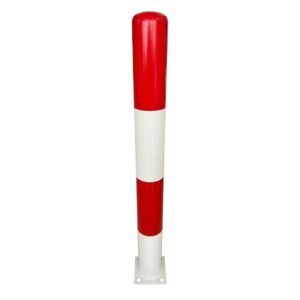 เสาเหล็กกันชน (เพลท) | Steel Bollard 03
