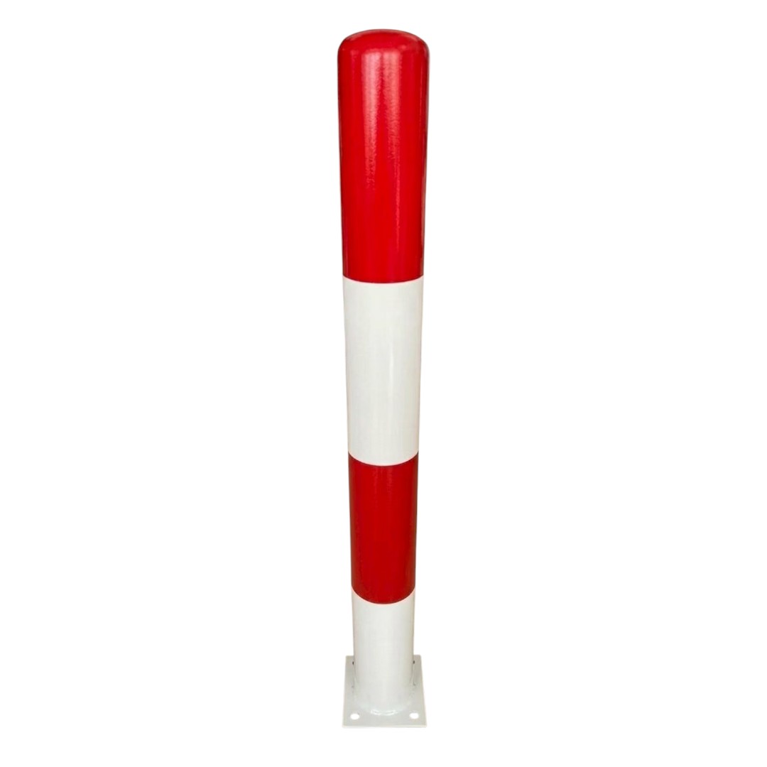 เสาเหล็กกันชน (เพลท) | Steel Bollard 03