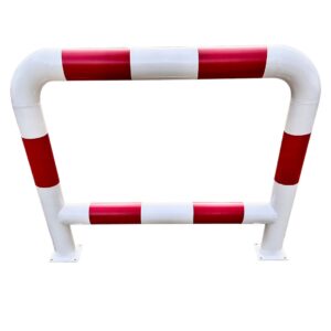 ราวเหล็กกันชน 80x80cm. แดง-ขาว