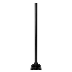 เสาเหล็กกลมสีดำ | Traffic Posts Black