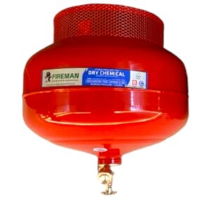 ถังดับเพลิงอัตโนมัติแบบติดตั้งเพดาน (ชนิดผงเคมีแห้ง) FIREMAN