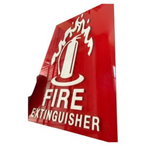 Alternative view of ป้ายอะคริลิค จุดวางถังดับเพลิง Fire Extinguisher Acrylic