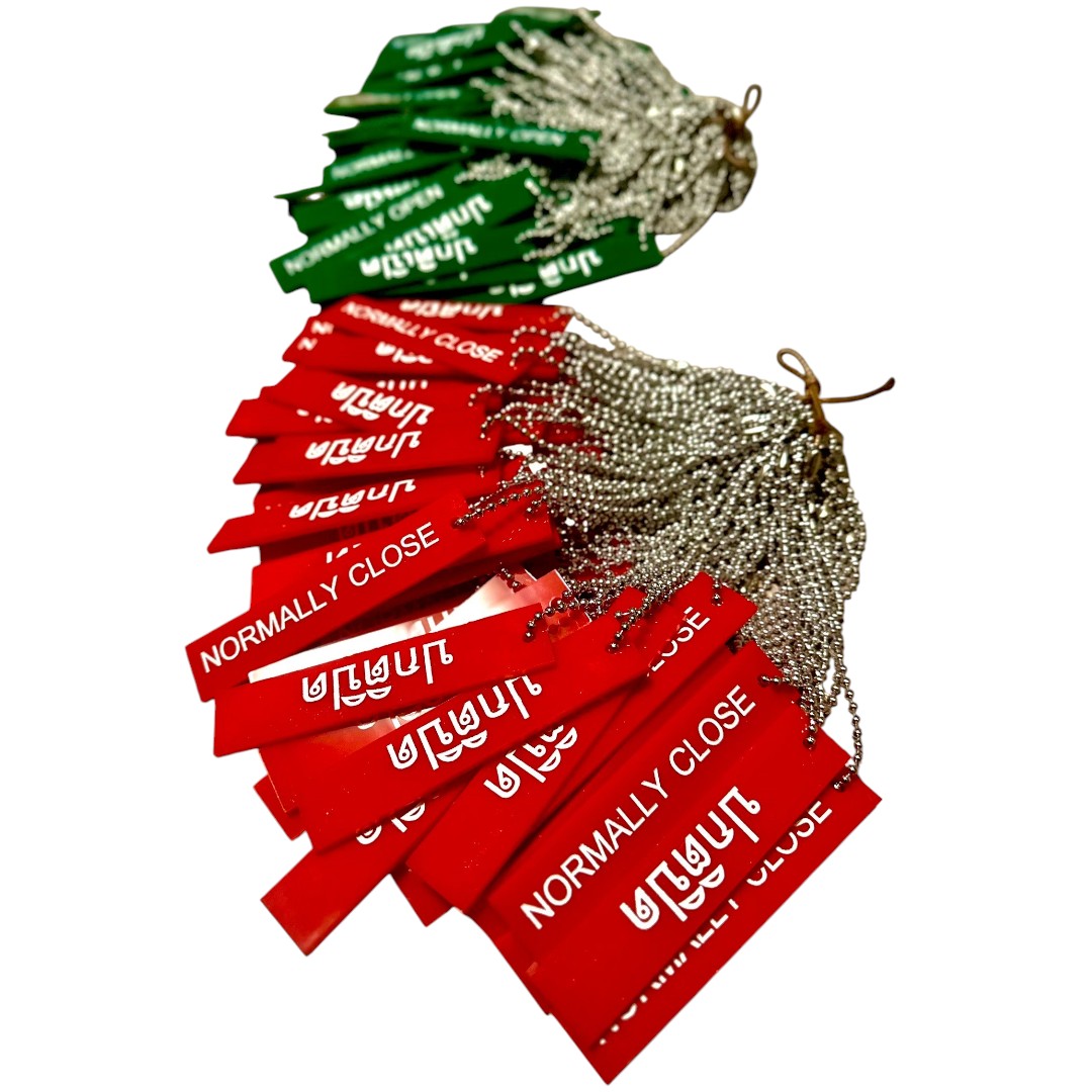 ป้ายอะคริลิค แขวนวาล์ว Valve Tag Acrylic - Image 3