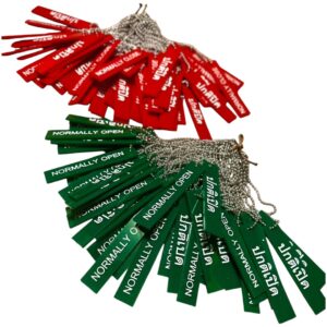 ป้ายอะคริลิค แขวนวาล์ว Valve Tag Acrylic