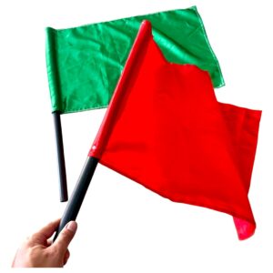 Alternative view of ธงโบก เขียว / แดง | Traffic Control Flag