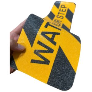 Alternative view of แผ่นกันลื่นมีข้อความเตือน | Warning Anti-Slip