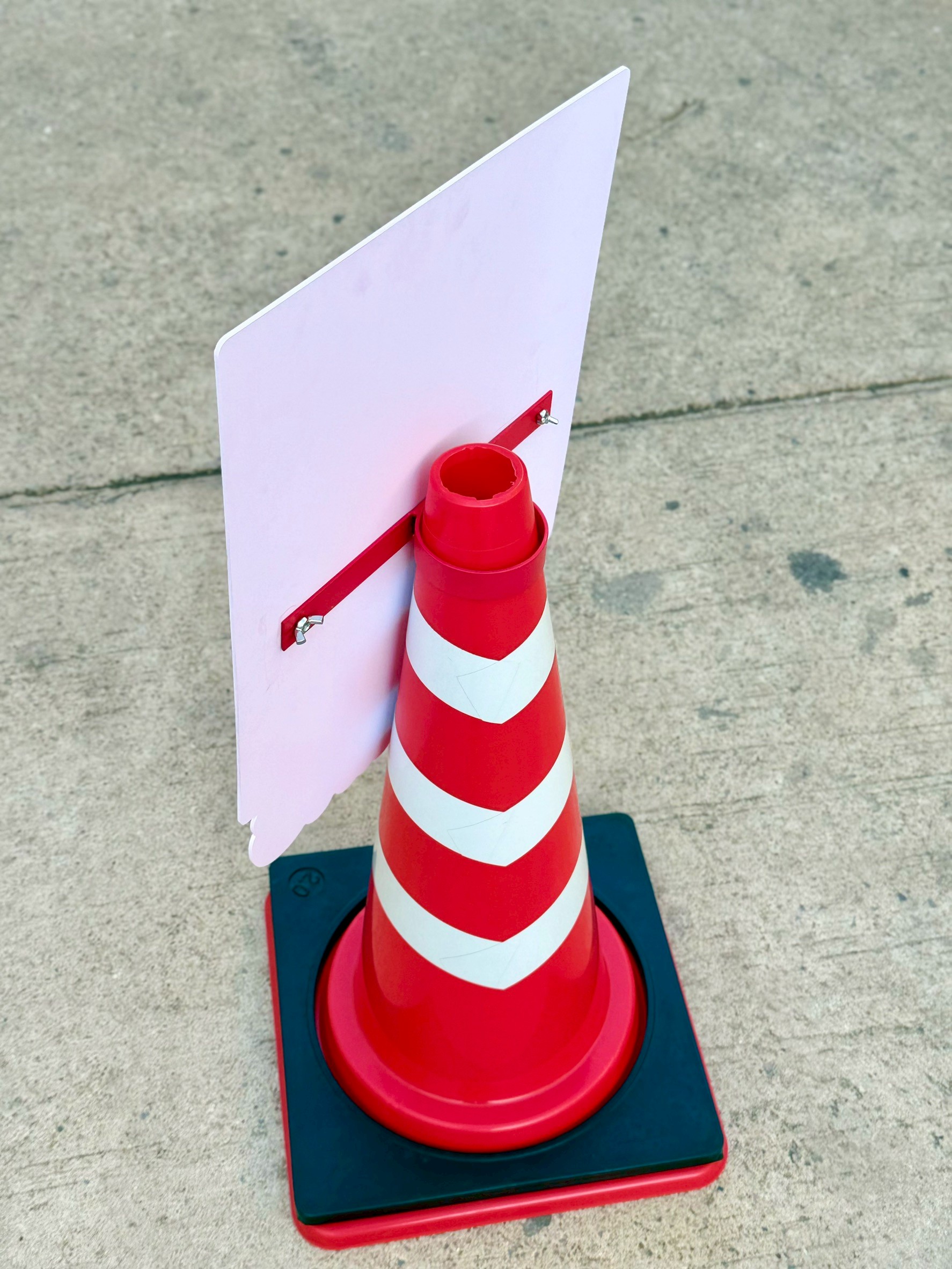 ป้ายสวมกรวย ที่จอดรถคนพิการ | Disabled Parking Cone Top Sign ☐ - Image 4
