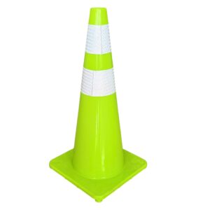 กรวยจราจร สีเขียว PVC | Traffic Cone Green (PVC)