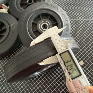 ล้อยางไนล่อน 8 นิ้ว (แกนลูกปืน) | Heavy Duty Nylon Caster - Image 3