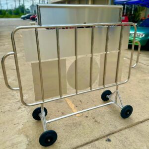 Alternative view of แผงกั้นปลอดภัยไว้ก่อน 1.50 เมตร | Stainless Steel Safety First Barrier