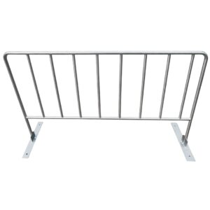 แผงกั้นเหล็กฐานเรียบ | Steel Barrier with Flat Base