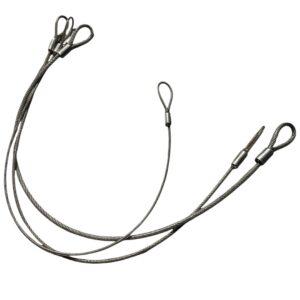 สลิงล็อคล้อรถหุ้มยาง PVC | Wheel Lock Cable - Image 3