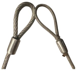 Alternative view of สลิงล็อคล้อรถหุ้มยาง PVC | Wheel Lock Cable