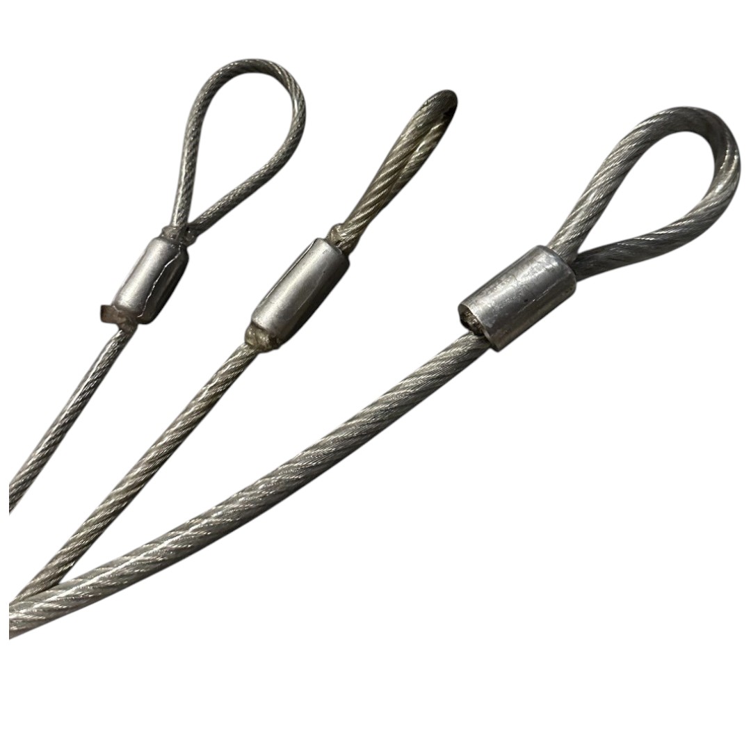 สลิงล็อคล้อรถหุ้มยาง PVC | Wheel Lock Cable