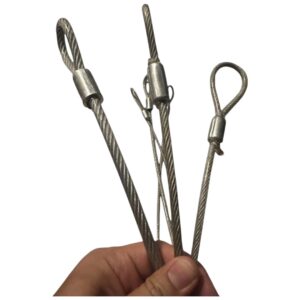 สลิงล็อคล้อรถหุ้มยาง PVC | Wheel Lock Cable - Image 4