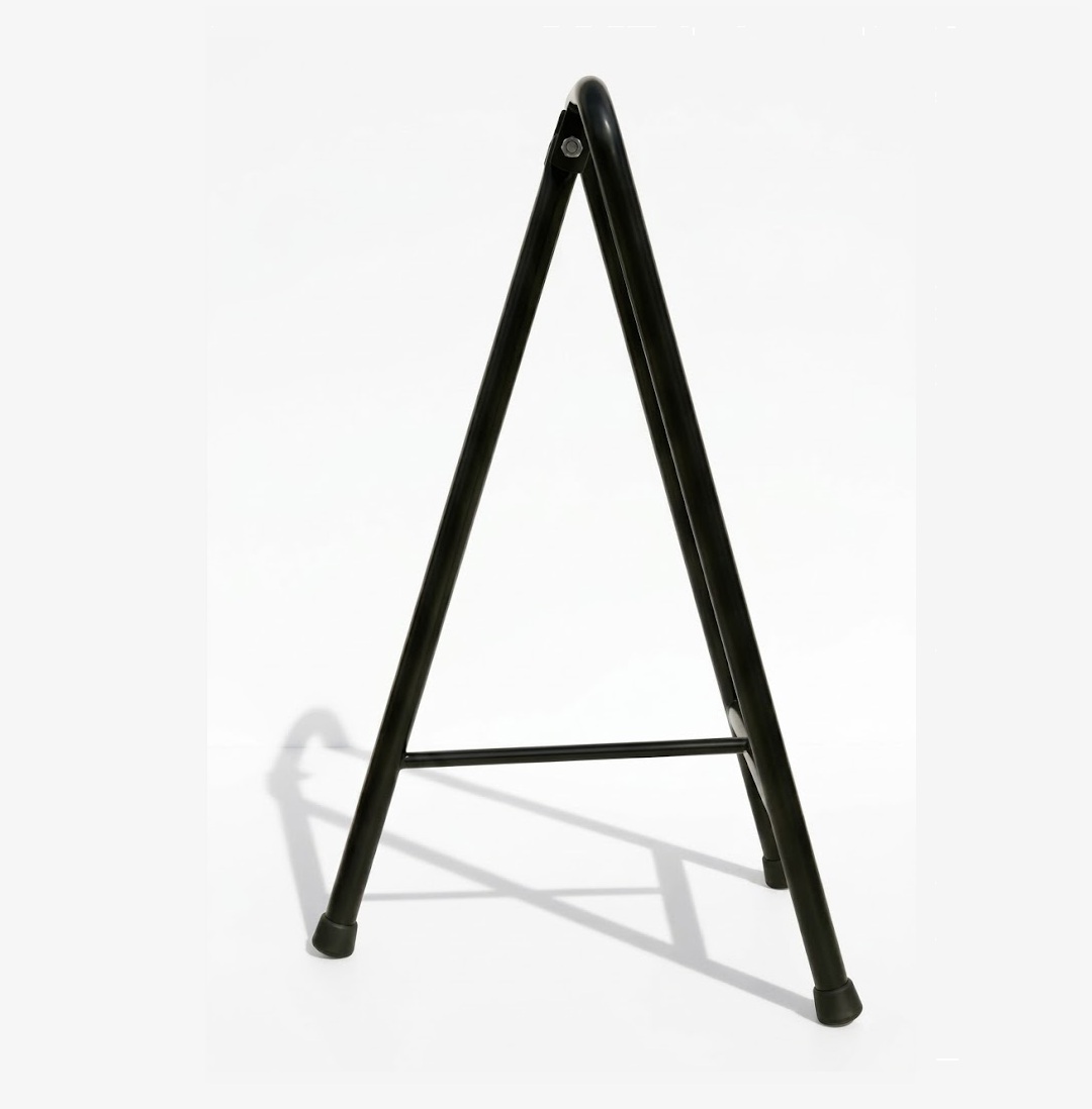 โครงป้ายตั้งพื้นพับเก็บได้ สูง95cm. (SF95-1) | Steel Floor Sign Frame - Image 5