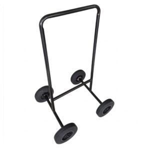 โครงป้ายตั้งพื้นมีล้อ สูง95cm. (SF95) | Steel Floor Sign Frame - Image 4