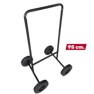 โครงป้ายตั้งพื้นมีล้อ สูง95cm. (SF95) | Steel Floor Sign Frame
